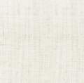 Close-up of off-white woven cotton-linen curtain fabric with fine speckled texture