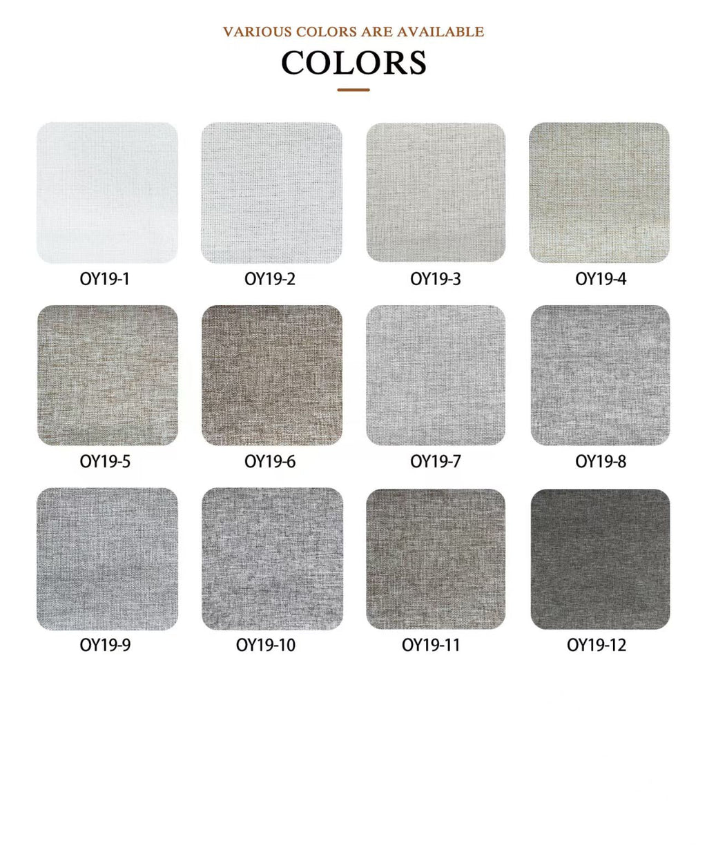 LoomLuna™ Lumi Faux Linen 100% Blackout Custom Curtains – Lightweight Blackout