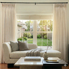 LoomLuna™ Hana Bamboo-Linen Curtains – Natural, Breathable
