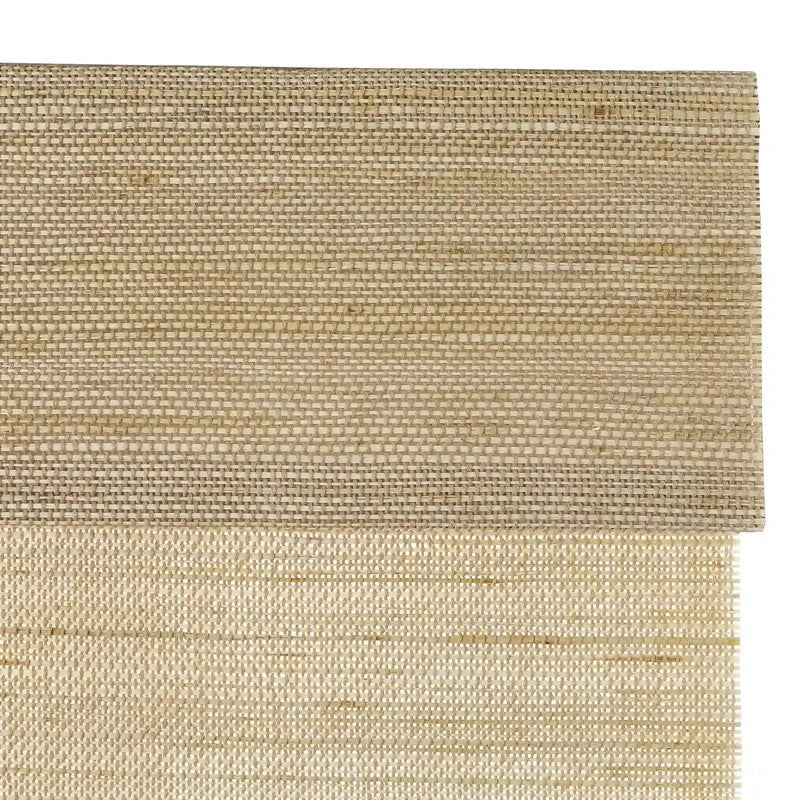 LL0008-1 Natural Basketweave woven shade material detail