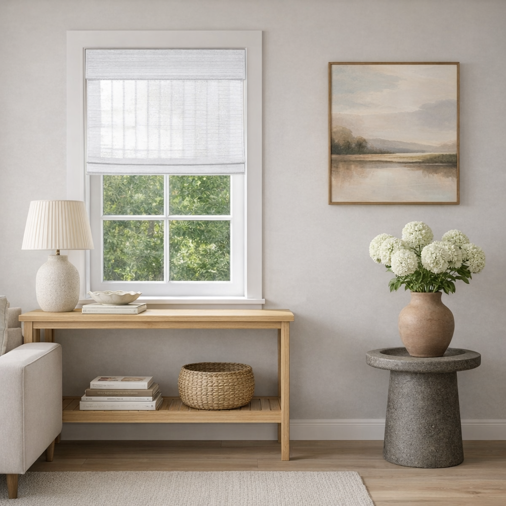 LoomLuna™ Kyoto Natural Bamboo Woven Shades – Sustainably Harvested