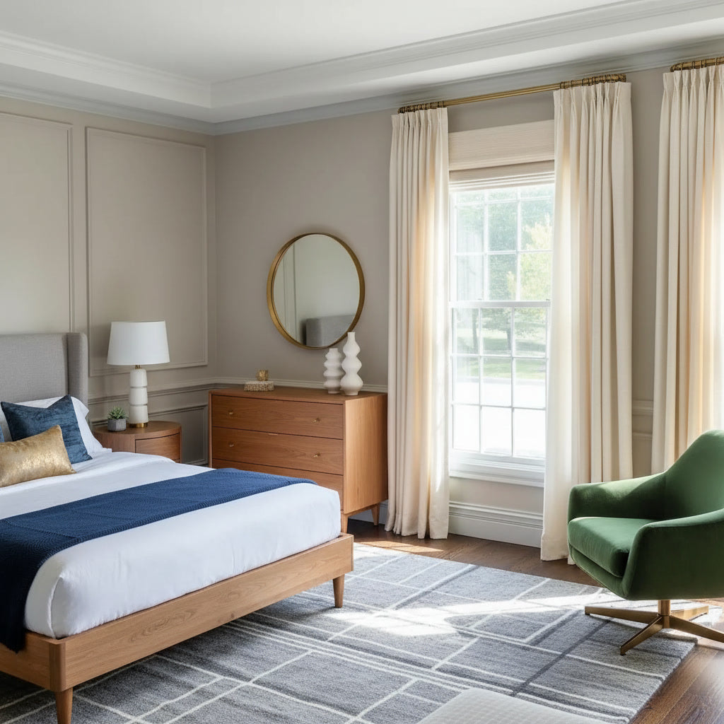 LoomLuna™ Terra Cotton-Linen Curtains – Natural Fibers, Chemical-Free & Breathable