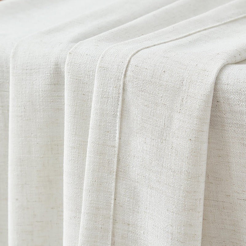 LoomLuna™ Wabi Bamboo-Linen Curtains – Organic Texture, Non-Toxic & Eco-Friendly