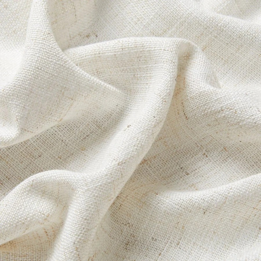 LoomLuna™ Wabi Bamboo-Linen Curtains – Organic Texture, Non-Toxic & Eco-Friendly