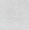 Bright white fabric swatch sample with fine woven texture and smooth, even finish.